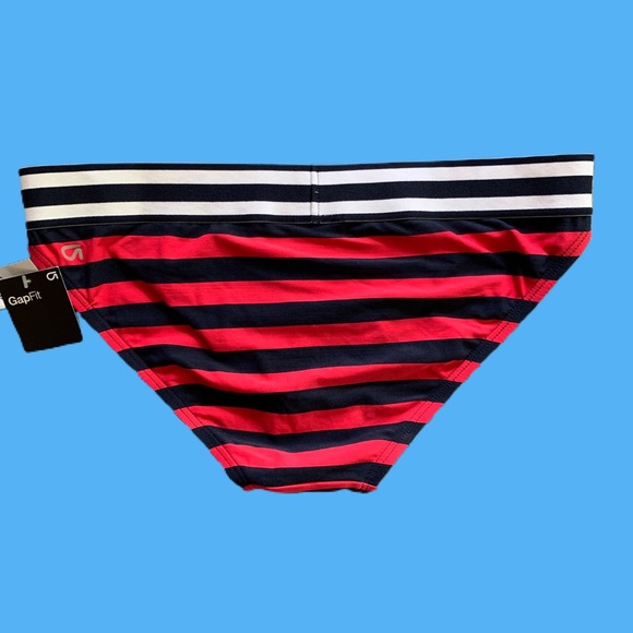 Striped Bikini Bottoms - Picture 2 of 2